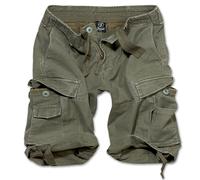 Brandit Pantaloncini Cargo Vintage Oliva Uomo Taglia XXL