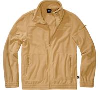 Brandit Combat Fleece, giacca da sudore M male Marrone Chiaro