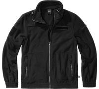 Brandit Combat Fleece Jacke, nero, Taglia XXL