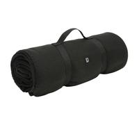 Brandit Coperta in pile Fleece Nero Taglia unica