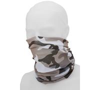 Brandit Copricapo multifunzionale, bianco/grigio/nero