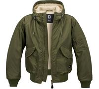 Brandit CWU Hooded, giacca in tessuto L male Oliva