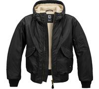 Brandit CWU Hooded, giacca in tessuto XXL male Nero