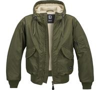 Brandit CWU Jacket Hooded, Color: olive, Size: XL