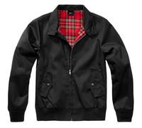 Brandit Donna Canterbury Giacca Bomber Inglese Moda Classico Design Nero