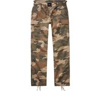 Brandit Donna Donna BDU Ripstop Pantaloni Li.Woodlan 30 Camouflage
