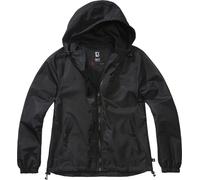 Brandit Donna Giacca Donna Estate Windbr.frontzip Nero M Nero
