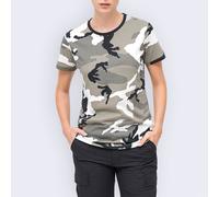Brandit Donna T-Shirt Gym Gewoontjes Esercito Maglietta Militare Urban Camo
