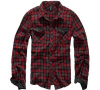 Brandit Duncan, camicia S male Rosso/Marrone