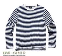BRANDIT ESERCITO RUSSO MARINA SHIRT MANICA LUNGA ESERCITO MAGLIA A RIGHE...