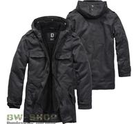 BRANDIT ESERCITO TEDESCO PARKA FORESTA CON FODERA BW FELDPARKA GIACCA INVERNA...