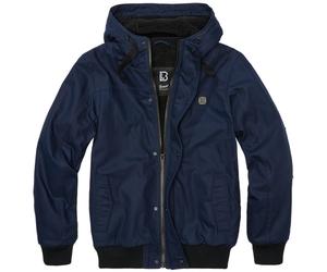 Brandit Essential Giacca Invernale Uomo Cappuccio Esterno Army da Mezza Stagione