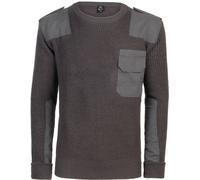 Brandit Felpa con cappuccio BW Pullover in Anthracite XL Grigio