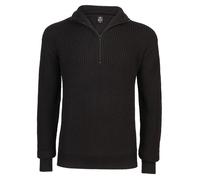 Brandit Pullover Troyer Marine Uomo Nero 3XL