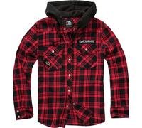 Brandit Checkshirt Iron Maiden Checkshirt Sweathood Eddy 61048 5XL Rosso