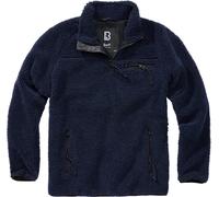 Brandit Felpa uomo teddy fleece troyer navy XXL Blu