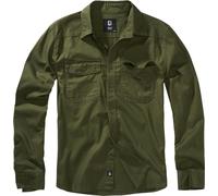 Brandit Flanell Camicia, verde, taglia L per maschi