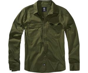Brandit Flanell Camicia, verde, taglia M per maschi