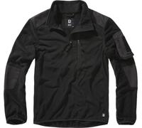 Brandit Pile Troyer Ripstop mezza zip Nero Uomo 4XL