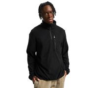 Brandit Maglione in pile Troyer mezza zip nero Taglia L Uomo
