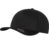 Brandit Flexfit 5 Panel Cap, nero, Taglia L/XL
