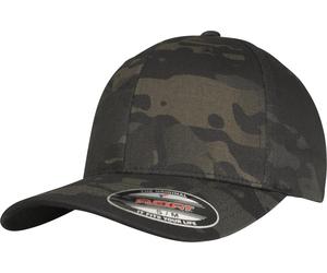 Brandit Flexfit Multicam Cap, nero, Taglia L/XL