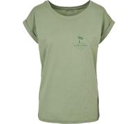 Brandit Forvert Mojave Maglietta da donna, verde, taglia L per donne