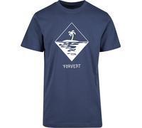 Brandit Forvert Morro Bay Maglietta, blu, taglia L per maschi