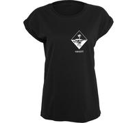 Brandit Forvert Pasadena Maglietta da donna, nero, taglia S per donne