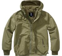 Brandit Frontzip Windbreaker Giacca per bambini, oliva, Taglia 170-176