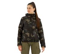 Brandit Women Frontzip Windbreaker, Donna, darkcamo, 5XL