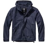 Brandit Giacca a Vento Frontzip Foderato Zip Esterno Giacca da Pioggia S-7XL