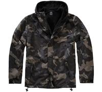 Brandit Giacca a Vento Frontzip Foderato Zip Esterno Giacca da Pioggia S-7XL