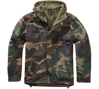 Brandit Giacca a Vento Frontzip Foderato Zip Esterno Giacca da Pioggia S-7XL