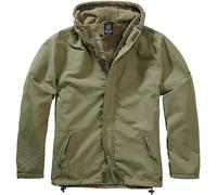 Brandit Giacca a Vento Frontzip Foderato Zip Esterno Giacca da Pioggia S-7XL