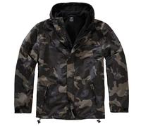 Brandit Giacca a vento Frontzip in Darkcamo 5XL Camouflage