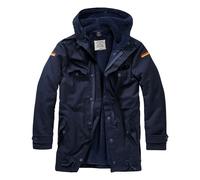 Brandit Giacca BW Parka Flag in Navy XL Blu