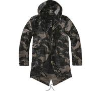 Brandit Parka di mezza stagione 'M51 US' antracite / grafite / greige / verde scuro Uomo Brandit L