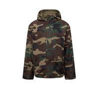 Brandit Frontzip Windbreaker, Color: woodland, Size: XXL