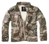 Brandit Giacca di mezza stagione 'Britannia' beige scuro / mocca / antracite / cachi Uomo Brandit 4XL
