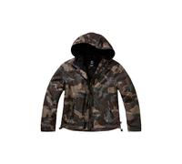 Brandit Windbreaker, giacca tessile donna 5XL female Darkcamo