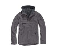 Brandit Giacca Windbreaker nero-grigio Taglia M Uomo