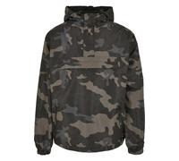 Brandit Giacca di mezza stagione grigio basalto / greige / grigio chiaro / verde scuro Uomo Brandit M