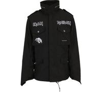 Brandit Giacca M-65 Iron Maiden Eddie in tessuto Uomo Nero S
