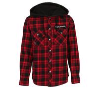 Brandit Checkshirt Iron Maiden Checkshirt Sweathood Eddy 61048 5XL Rosso