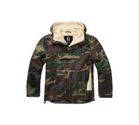 Brandit Windbreaker Sherpa Uomo Giacca a vento verde oliva