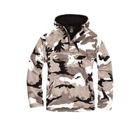 Brandit Giacca di mezza stagione talpa / greige / nero / bianco Uomo - Abbigliamento - Taglie comode - Giacche Brandit L