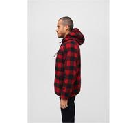 Brandit Giacca di pile rosso / nero Uomo Brandit 7XL rosso / nero