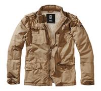 Brandit Giacca invernale Britannia Uomo Esercito Militare Campo Camel