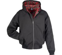 Brandit Giacca Lord Canterbury con cappuccio in nero S Nero